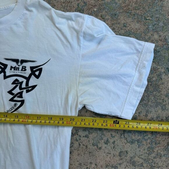 90’s Mr B Tattoo Piercing Tribal Vintage Shirt - Picture 2 of 4